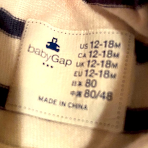 Baby GAP Dress Short Sleeve size 12 mo 18 mo - Picture 2 of 3